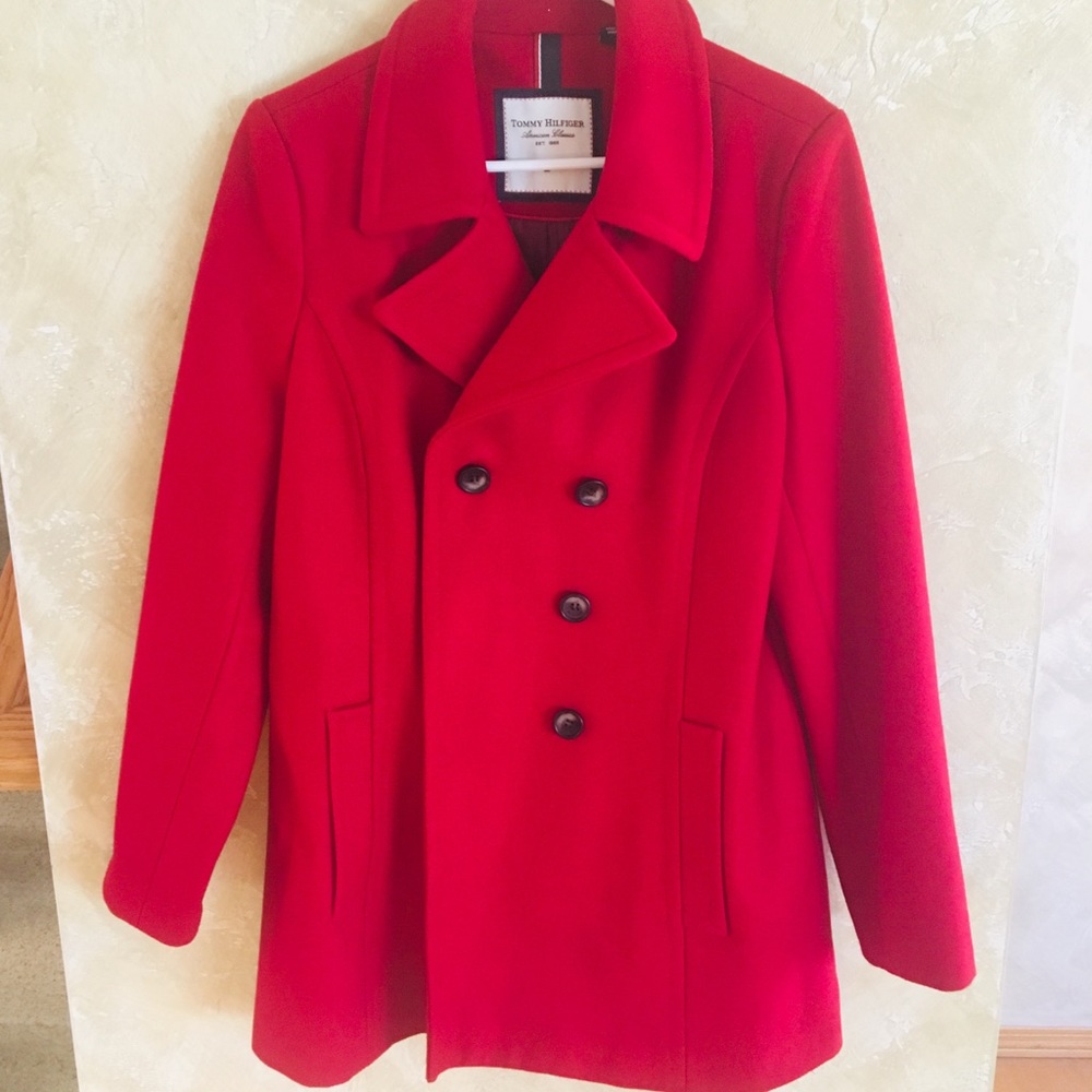 Tommy Hilfiger New York Wool Dress Coat